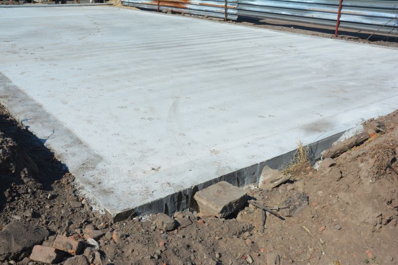Concrete Slab Installation detail